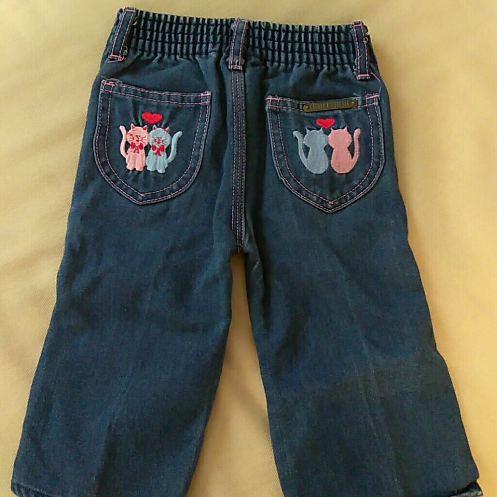 3/12🌸Little by Little girls baby Jeans